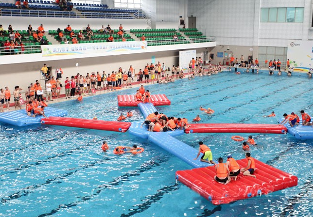 盛夏武漢，冰爽團建活動——水上運動會